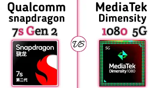 Snapdragon 7s Gen 2 vs Dimensity 1080 || what's better For Mid-range ?