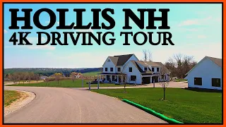 Hollis New Hampshire - 4K Driving Tour