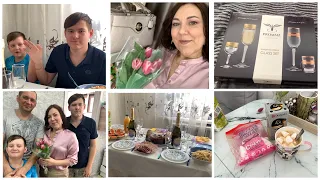 🍾ОТМЕЧАЕМ 8 МАРТА🌷ВСЕЙ СЕМЬЕЙ ВЕСЕЛО/ЖДЕМ ВНУКОВ!/ПОДАРОК/ПОКУПКИ ПРОДУКТОВ/ЛУЧШИЙ ПРИНТЕР CANON