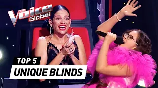 The MOST UNIQUE & UNEXPECTED Blind Auditions on The Voice Kids