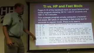 HHC 2015: TI vs. HP and Fast Mode