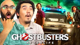 *GHOSTBUSTERS: AFTERLIFE* caught us by surprise (First time watching reaction)