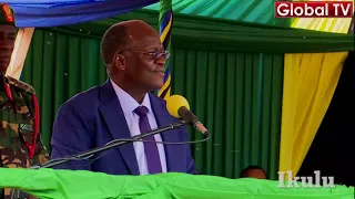 JPM: "Mimi ni Jiwe Kweli Kweli, Sitishwi Wala Sitishiki"