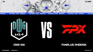 DK vs. FPX | Worlds Group Stage Day 1 | DWG KIA vs. FunPlus Phoenix (2021)