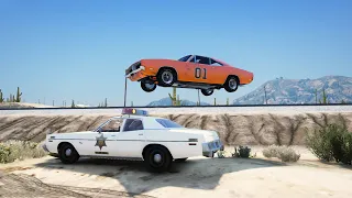 GTA 5 ROLEPLAY | BO DUKE RUNS FROM ROSCO P. COLTRANE IN THE GENERAL LEE! | EP.100! | CIV