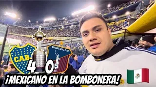 ¡MEXICANO VISITA la BOMBONERA por PRIMERA VEZ! *EXPERIENCIA INCREÍBLE* BOCA JUNIORS vs MONAGAS 4-0