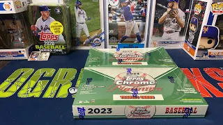 Baseball Break 278!! 2 Hobby Boxes Of 2023 Topps Chrome Platinum Anniversary!!