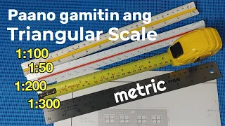 Paano gamitin ang Triangular Scale | Part1 | Metric | Explained