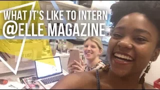 Typical Day At ELLE Magazine as an Intern + Summer Internship Reflection