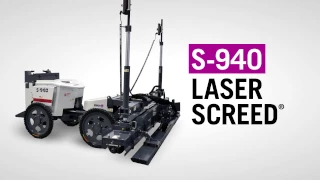 Somero S-940 Laser Screed Machine