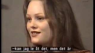 Vanessa Paradis interview @ SVT2, Sweden TV, 30 may 93