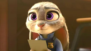 ارنبة بتقدر انها تحقق حلمها وتصير شرطية رغم رفض كل اللي حوليها Zootopia