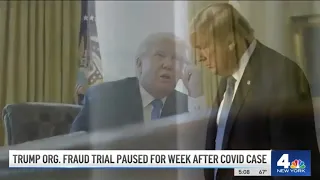 Trump Org Fraud Trial on Pause After COVID Case...Here's What Happened Before That | NBC New York