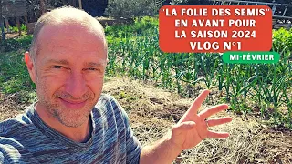 Mi-février au potager - Saison 2024