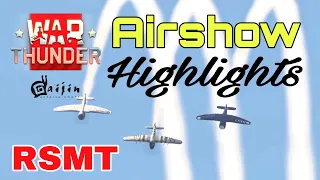 War Thunder - RSMT Winter Airshow 2022 War ThunderCinematic #warthunder  #airshow #derkoe82