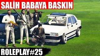 GTA 5 ROLEPLAY #25 SALİH BABANIN MAHALLEYİ BASTILAR | YÜREK YEMİŞLER !!