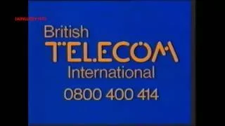 BRITISH TELECOM INTERNATIONAL TV ADVERT 1988  LWT HD 1080P