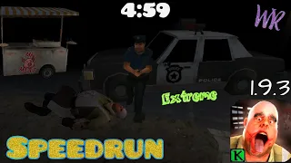 Mr. Meat - V 1.9.3, World record (4:59), speedrun extreme