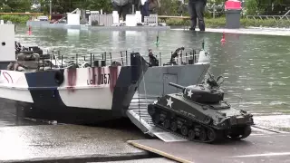 RC Boat - Landing Craft and Tanks at ASK Show Case 2014