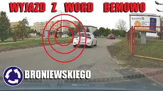 TRUDNY WYJAZD z Word Bemowo, rondo BRONIEWSKIEGO | Doszkalanie Warszawa