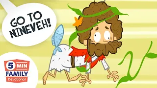 Jonah Didn't Listen to God, Then This Happened! 🐳 | Bible Stories for Kids