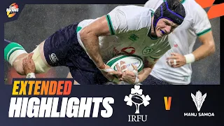 SAMOA PUSH IRELAND! 🔥 | Ireland v Samoa | Summer Nations Series