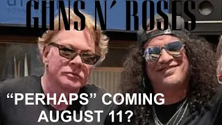 NEW Guns N’ Roses Song ‘Perhaps’ Finally Releasing? August 11, 2023?