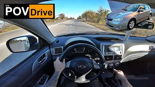 2008 Subaru Impreza 1.5R AWD | POV Test Drive