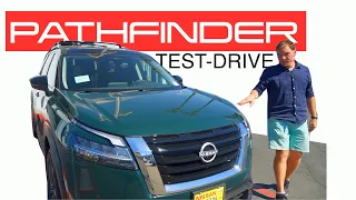 Обзор и тест-драйв 2022 Nissan Pathfinder | Восьмиместный кроссовер Ниссан Патфайндер