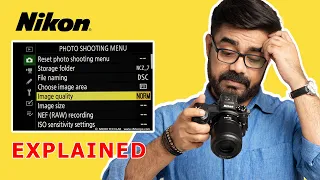 Nikon Settings for Photography “Photo Shooting Menu” (फोटो शूटिंग मेनू ) in Detail!
