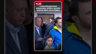 Cumhurbaşkanı Erdoğan'ı Arkasında Gören Seçmen Büyük Şaşkınlık Yaşadı!