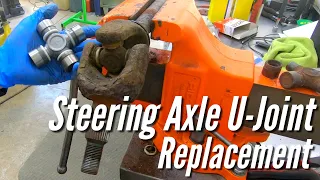 How to Replace Axle U-joints. (Super Rusty)