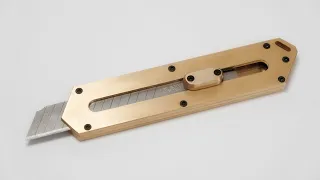 Knife Making - Self-locking construction knife