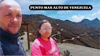 Llegamos al PUNTO MAS ALTO de Venezuela🚗collado del condor MERIDA  🇻🇪 [PICO EL AGUILA]