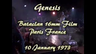 Genesis Live Bataclan France 16mm January 10, 1973 (4K)