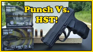 Federal Premium 9mm Punch vs. HST Ballistic Gel Test! Did the HST Redeem Itself?