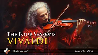 Vivaldi: The Four Seasons(1 hour NO ADS) | Most Famous Classical Pieces & AI Art | 432hz