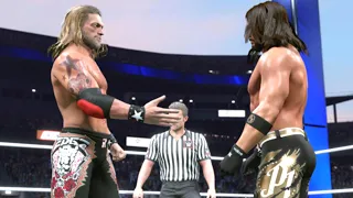 WWE 2K22 Edge Vs Aj Styles | WrestleMania 38 | Fast Paced WWE2K22 Gameplay