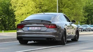 533 HP Audi A7 w/ Custom Exhaust | Loud Accelerations and Sounds