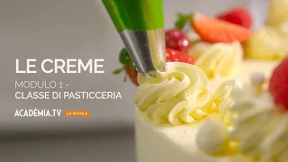 Scopri tutte le creme nel primo modulo di pasticceria della Scuola!