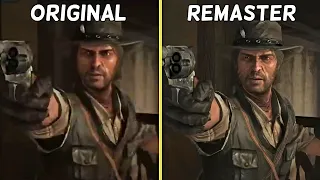 Red Dead Redemption Remastered Vs Original Graphics Comparison (PS4 & Switch)