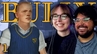 Our First Time Playing BULLY 🔥 | Blind Playthrough | Part 1