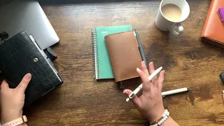 A Day in the Life of my Planners and Journals 😊 | My planning routines