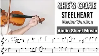 [Free Sheet] She's Gone - Steelheart [Violin Cover Sheet Music]