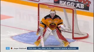 Jesper Wallstedt vs HV71 | Mar 10 2020 [SHL Debut]