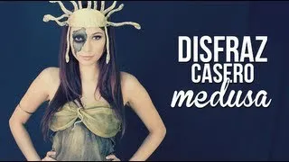 Disfraz y maquillaje: Medusa!