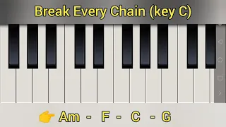 Break Every Chain Tasha Cobbs Piano Chords Breakdown