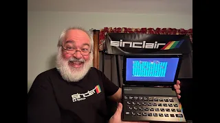 Sinclair Omni 128HQ Laptop Computer - ZX Spectrum -  5 Years Old Now - retrogaming - retro computer