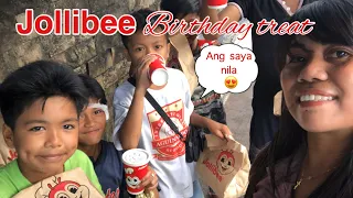 MY JOLLIBEE BIRTHDAY TREAT TO STREET CHILDREN AND HOMELESS