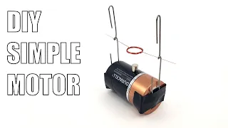 Build a Simple Electric Motor | Science Project